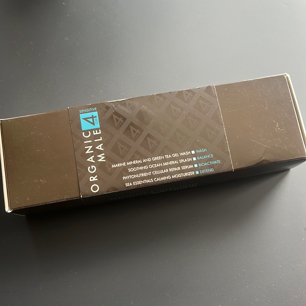 Organic Male - Sensitive Collection - Travel Starter Set